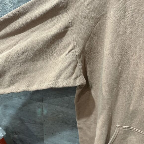 Aerie hoodie light pink Peach Size Large Oversized Boxy Fit Cozy - Picture 4 of 8